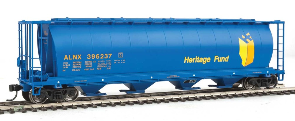 Walthers Mainline 59' Cyl hopper Alberta Heritage (ALNX)