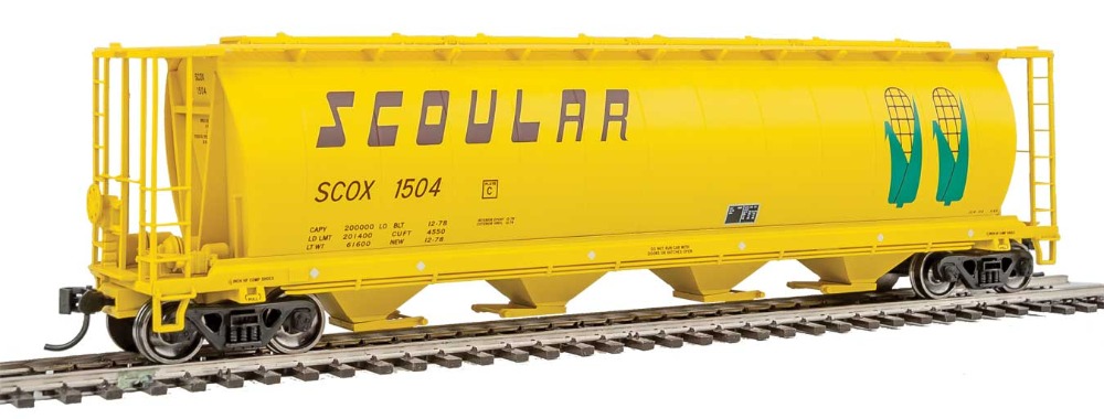 Walthers Mainline 59' Cyl hopper Scoular